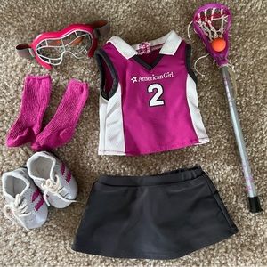 American Girl Doll Lacrosse Outfit